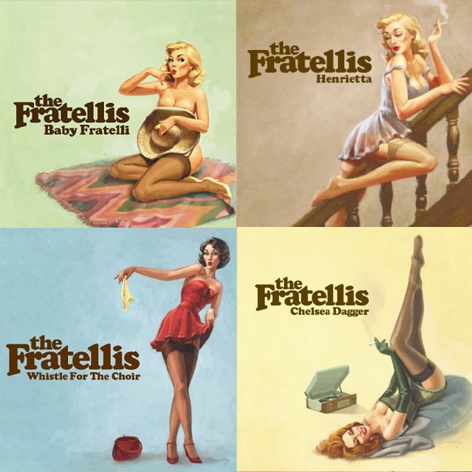 The Fratellis Singles covers